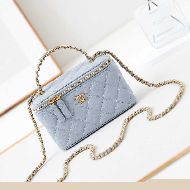 Ch*el cosmetic bags
